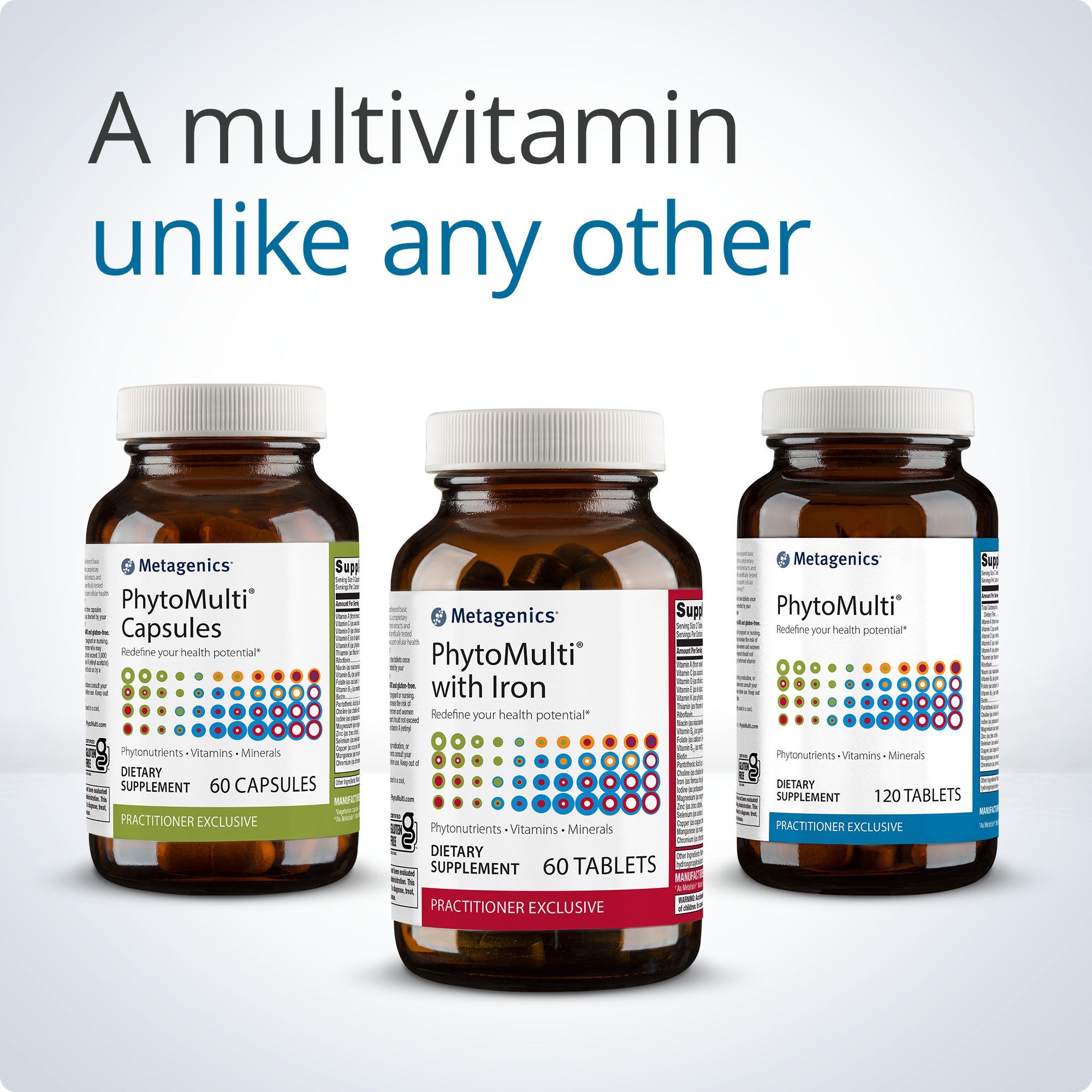 PhytoMulti® Multivitamin Capsules | Metagenics