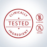 Metagenics Rapid Relief has clinically tested ingredients, gluten-free, and non-GMO.