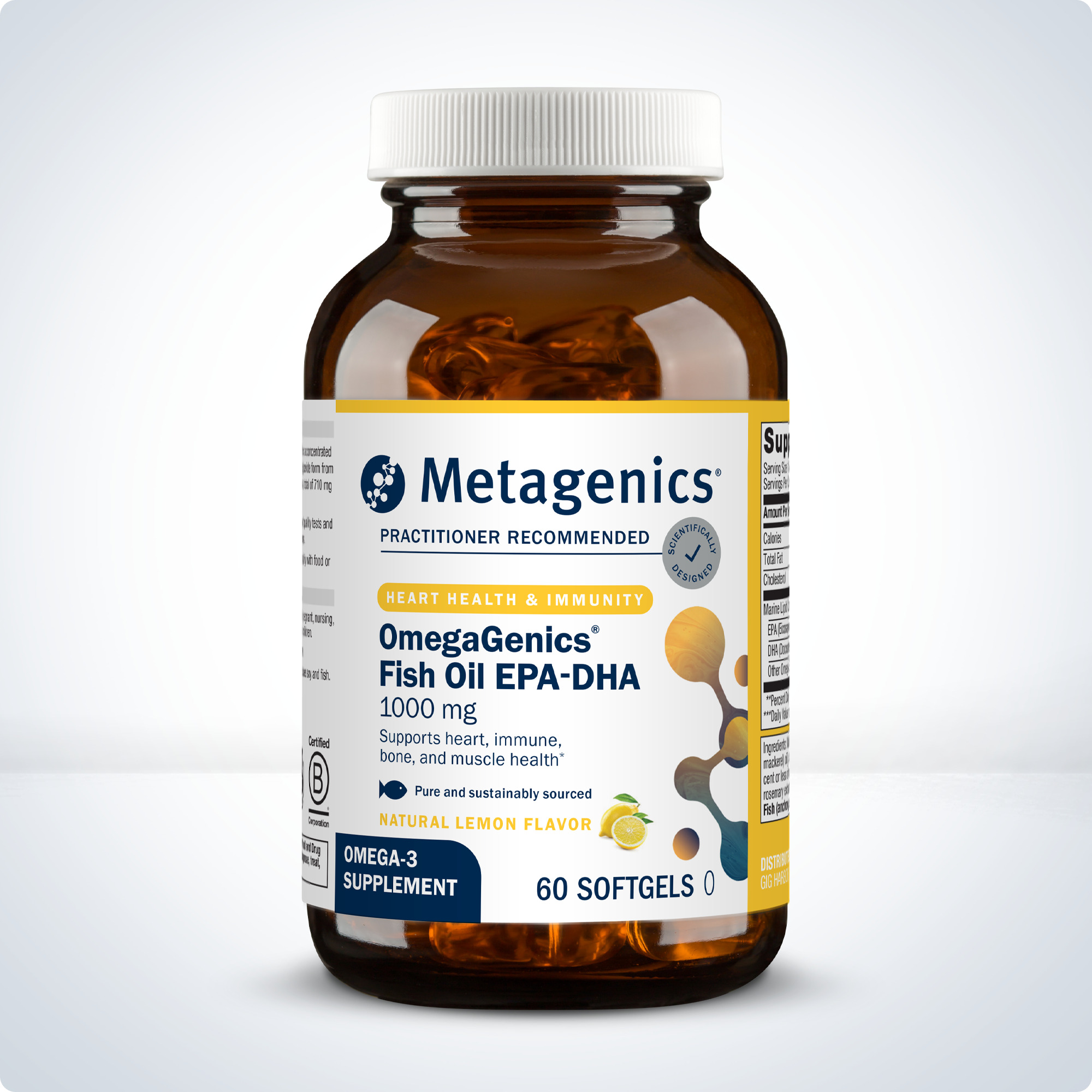 OmegaGenics® Fish Oil EPA-DHA 1000 mg