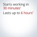Metagenics Rapid Relief  60 ct time claims